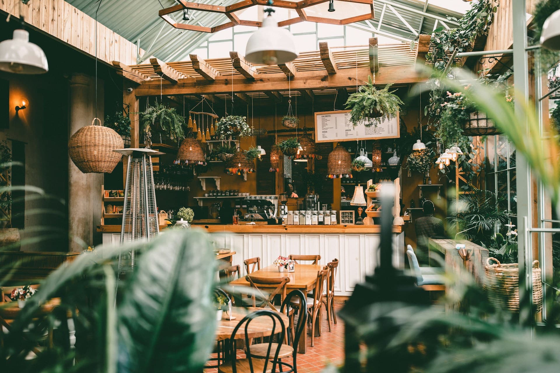 Cafe Baguio interior
